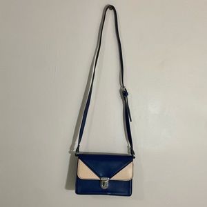 GAP Faux Leather Flap Crossbody/Shoulder Bag